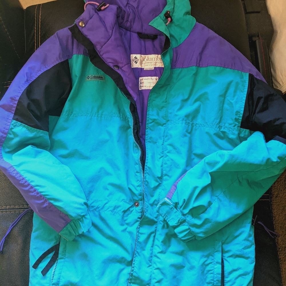 90's Retro Columbia Puffer